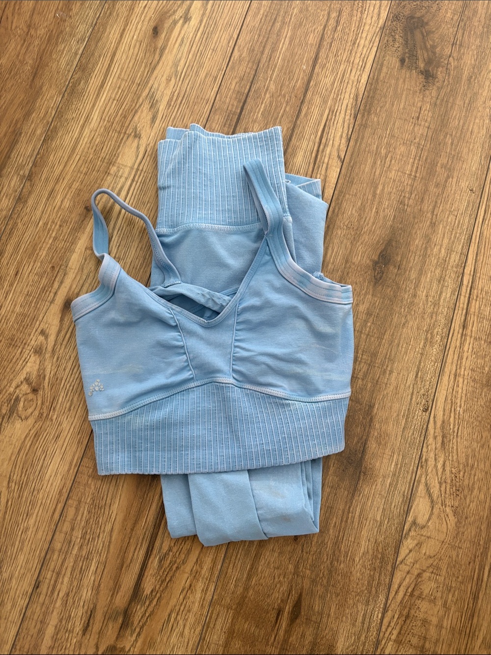 FP movement bralette and leggings set.